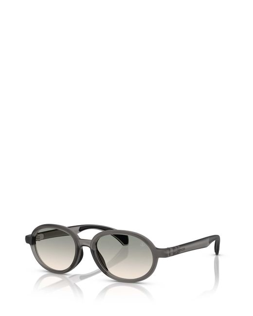 Moncler Metallic Round Frame Sunglasses for men
