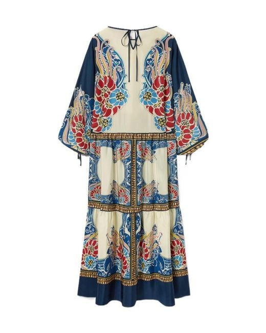 LaDoubleJ Blue La Doublej Lemuria Voluminous Maxi Dress