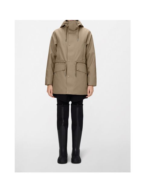 Rains Brown Nome String W Raincoat