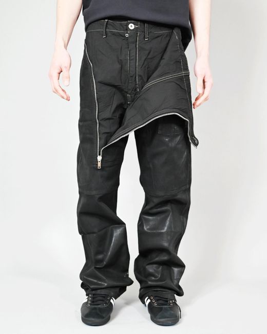 Rick Owens Gray Belt Loop Casual Pants for men