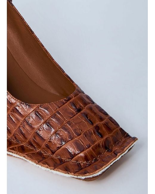 Martine Rose Brown Clarks X Pumps