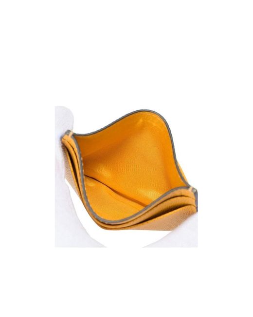 Ferragamo Orange Logo Card Bag