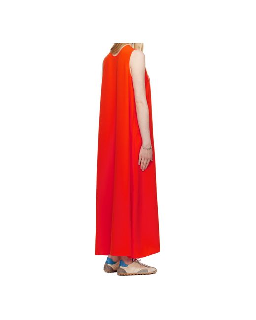 Sofie D'Hoore Red Dao Midi Dress