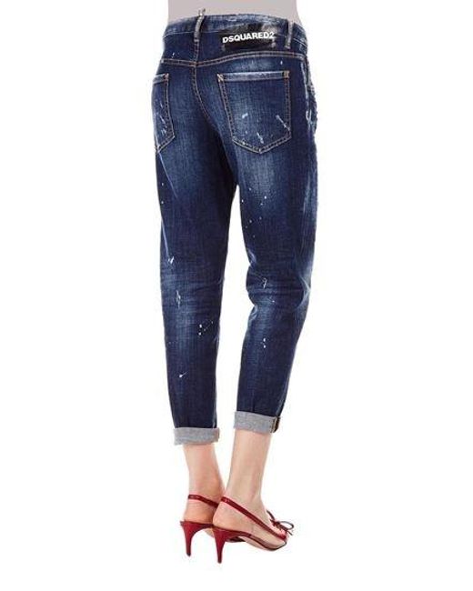 DSquared² Blue Pierced Detail Jeans
