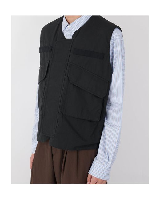 Comme des Garçons Black Sleeveless Vest for men