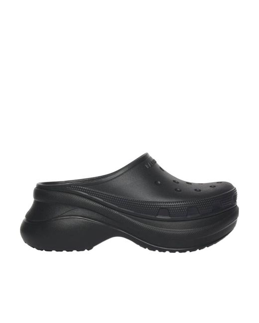 Balenciaga Gray Sandali Slip-On Crocs Da Donna