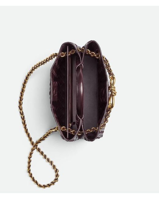 Bottega Veneta Purple Small Andiamo Chain