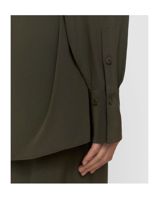 Joseph Green Yas Crepe De Soie Silk Shirt