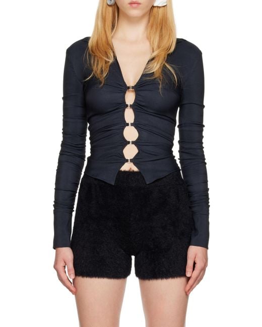 Jacquemus Blue La Chemise Soffio Shirt
