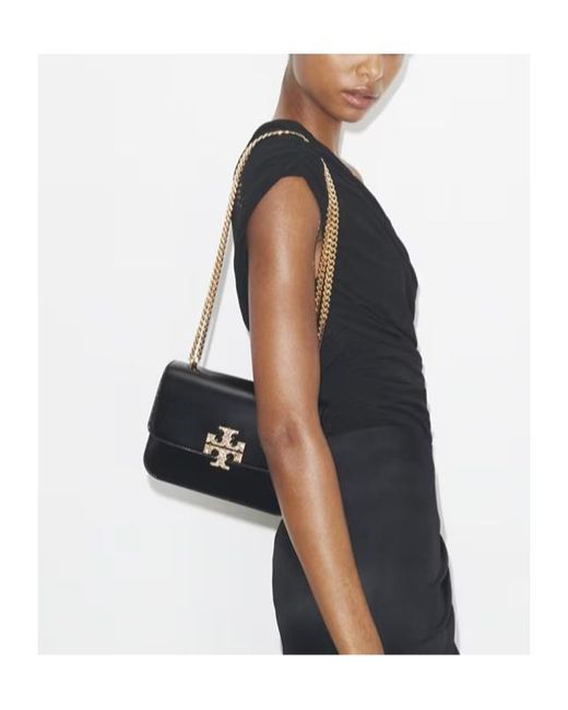 Tory Burch Black Small Eleanor Shoulder Bag