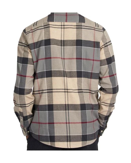 Barbour Gray Edderton Shirt for men