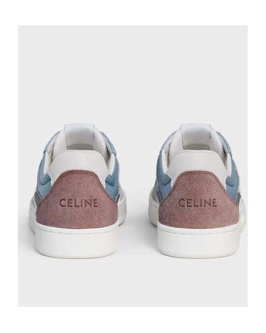 Celine Trainer Ct-12 Low-Top Casual Shoes in Blue | Lyst