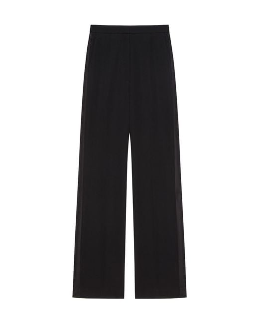 Givenchy Black Tuxedo Cigarette Pants