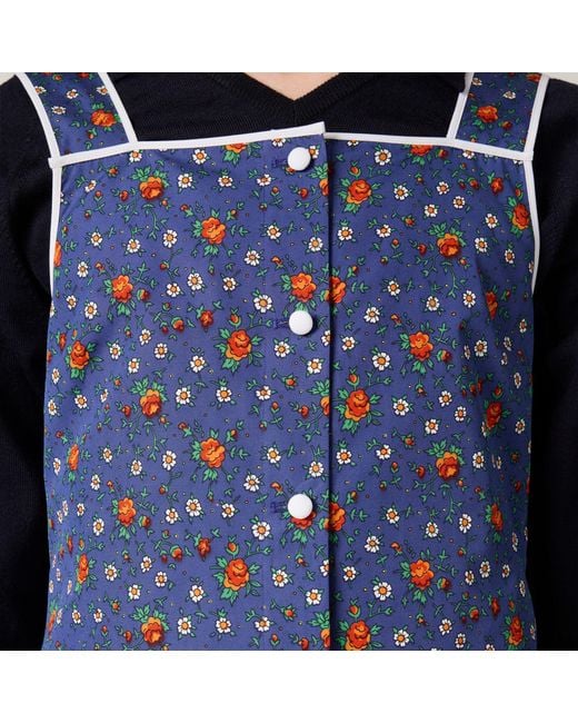 Miu Miu Blue Poplin Dress