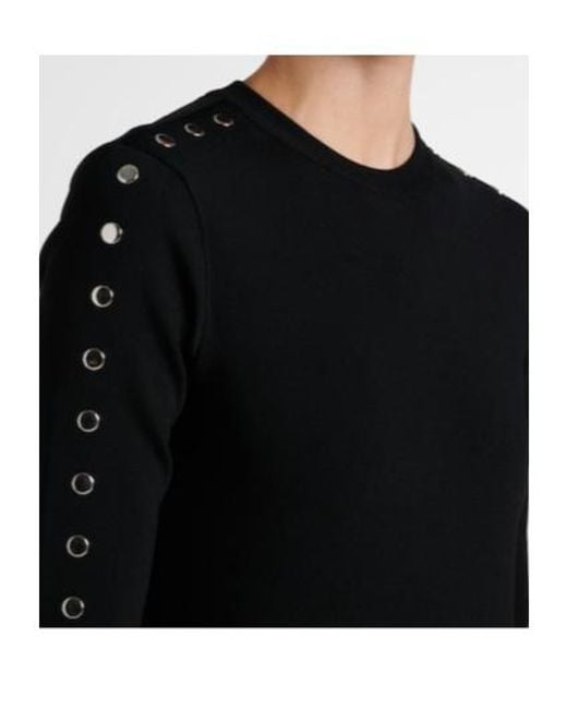 Stella McCartney Black Knitted Midi Dress