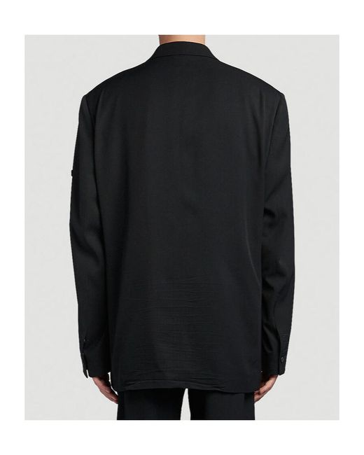 Balenciaga Black Washed Jacket for men