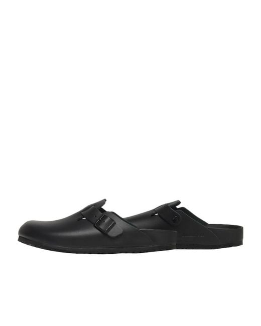 Birkenstock Blue Boston Slip-On Clogs for men