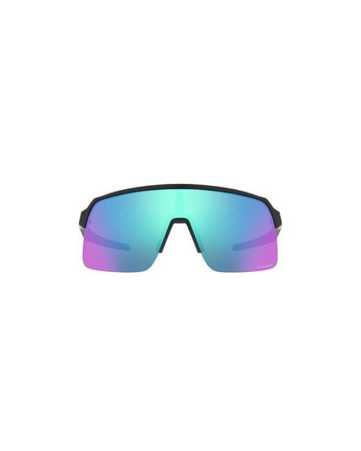 Oakley Blue Sutro Lite Mask-Frame Sunglasses for men