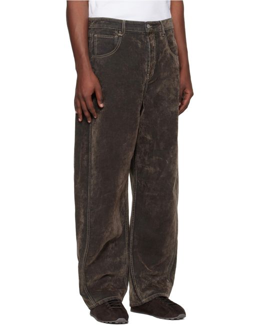 Jacquemus Gray Mirada Trousers for men