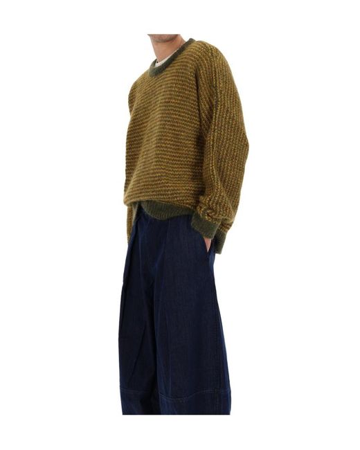 YMC Green Regular Fit Knitwear for men