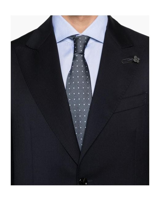 Lardini Blue Single-Breasted Suits
