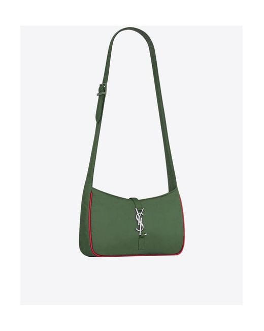 Saint Laurent Green Le 5 À Messenger Bag for men