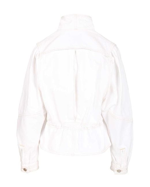 Isabel Marant White Denim Jacket