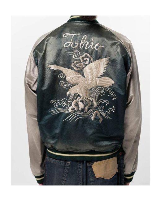 Maison Mihara Yasuhiro Blue Sun Faded Like Souvenir Jacket for men