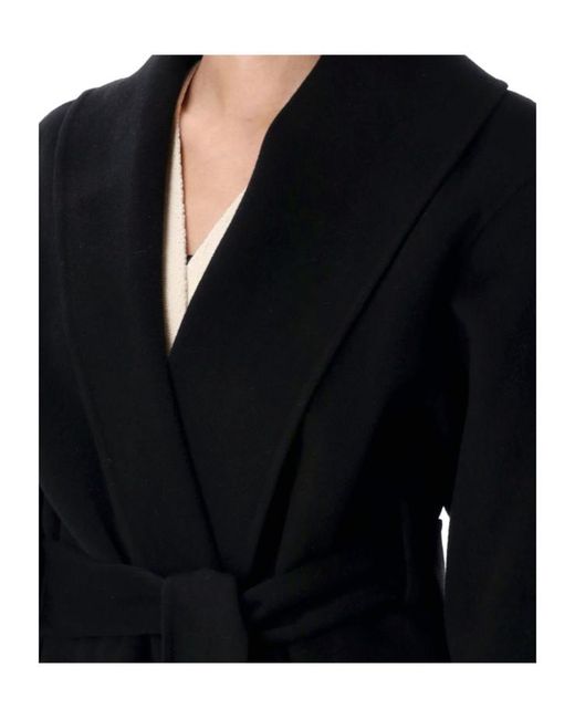 By Malene Birger Black Long-Sleeved Coat