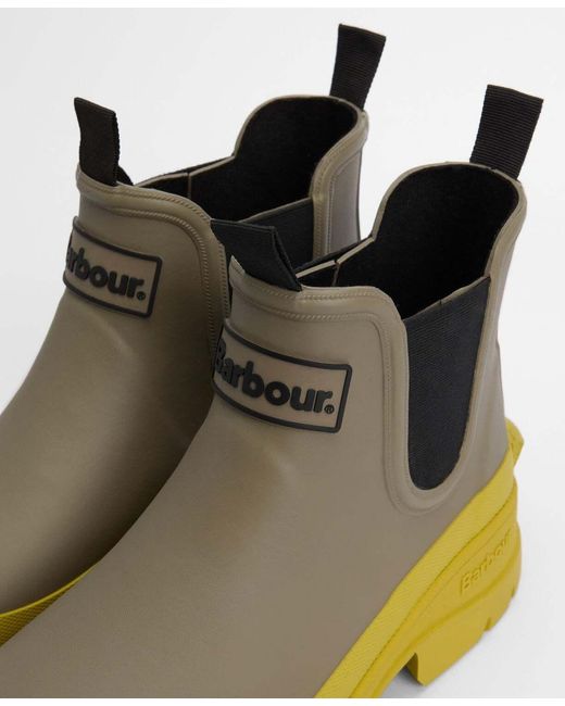 Barbour Yellow Nimbus Chelsea Bot