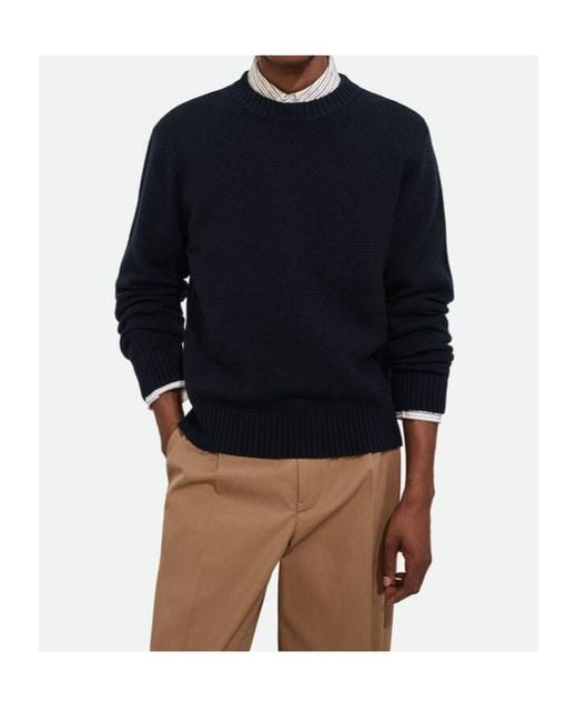 Bottega Veneta Blue Cashmere Jumper for men