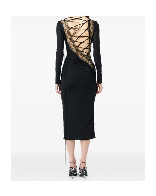 Blumarine Black Long Sleeve Dress