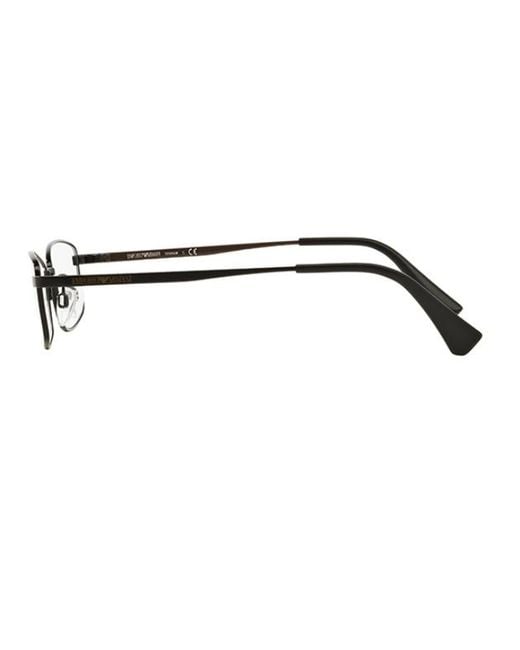Emporio Armani White Square Flat Mirror