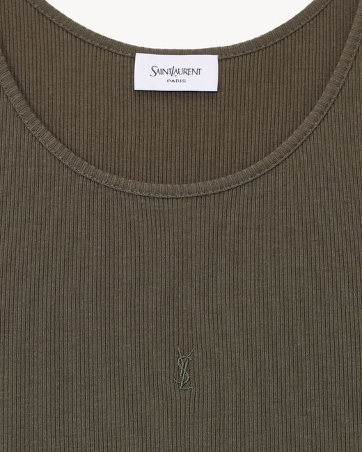 Saint Laurent Green Top