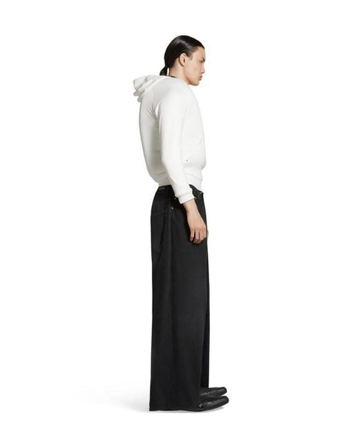 Balenciaga Black Double Side Pants for men