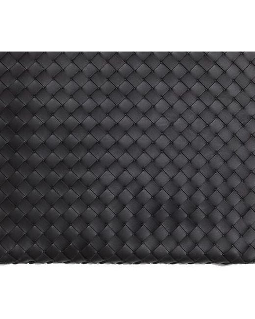 Bottega Veneta Black Intrecciato Document Case for men