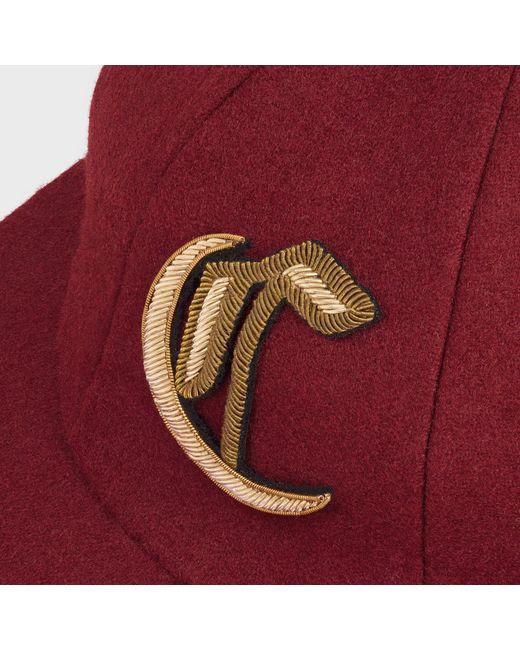 Céline Red Rowing Cap for men