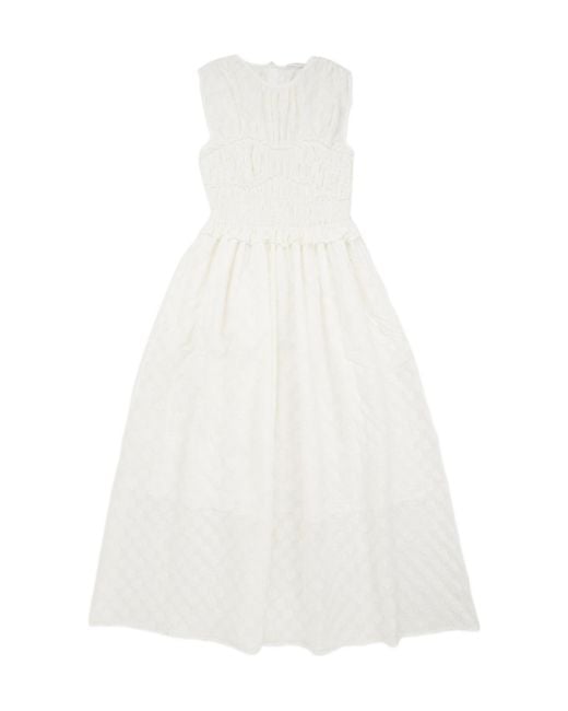 CECILIE BAHNSEN White Dinah Dress