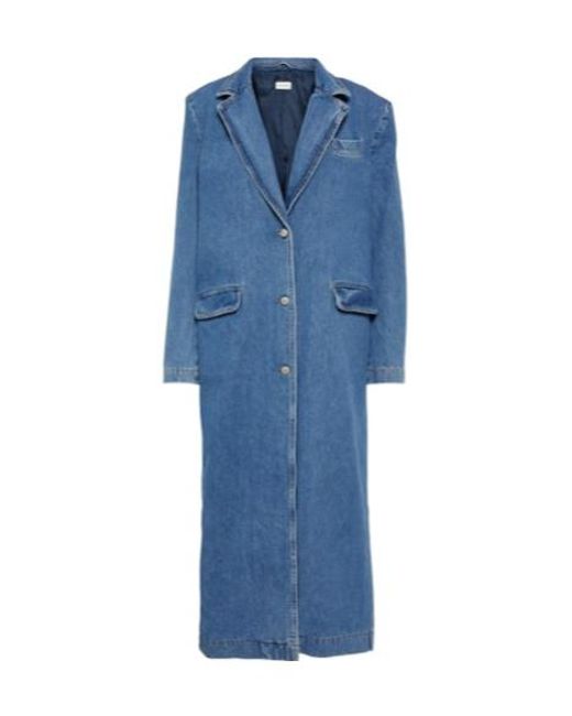 Magda Butrym Blue Denim Coat