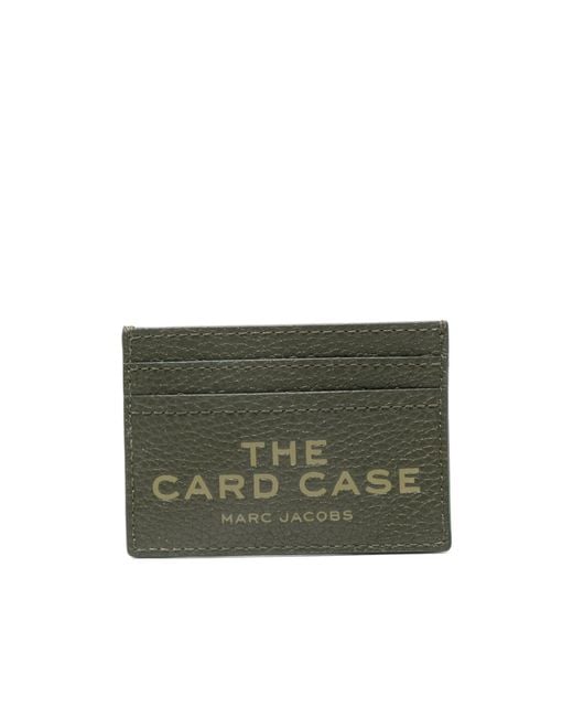 Marc Jacobs Green Logo Embossed Cardholder