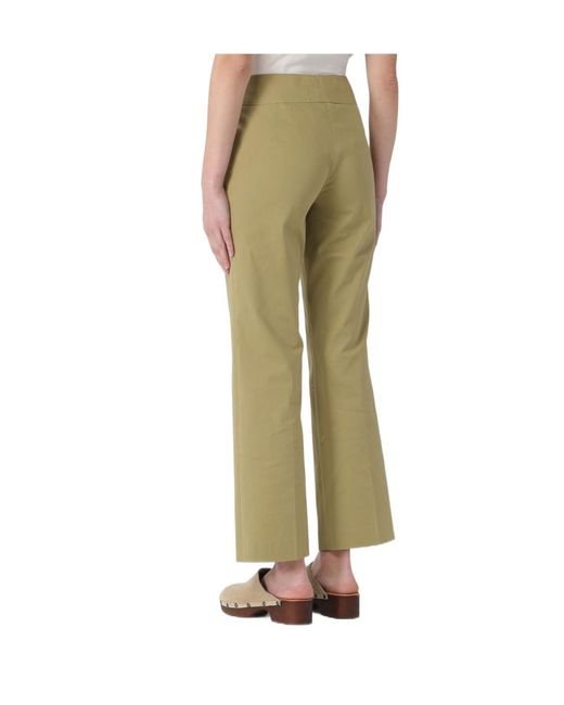 Etro Natural High-Waisted Casual Pants
