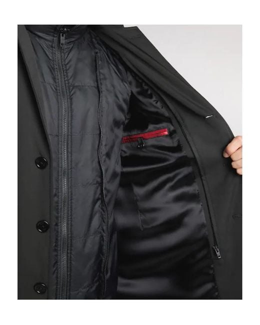 Fay Black Buttoned Blazer Jacket for men