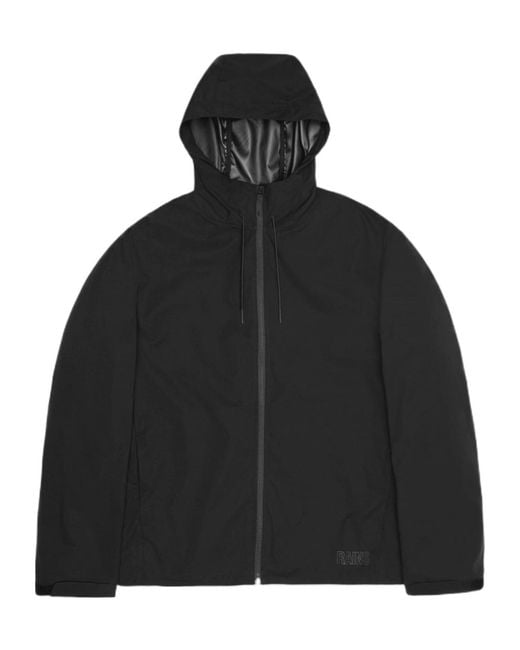 Rains Black Mito Jacket for men
