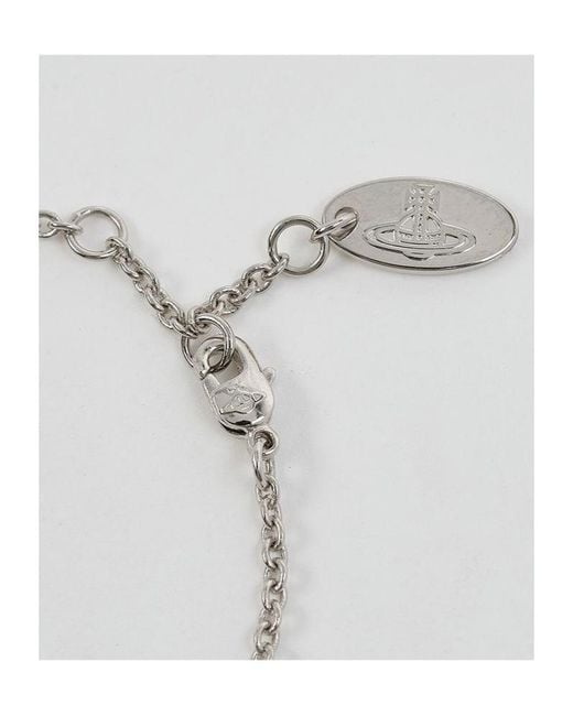 Vivienne Westwood White Tiliya Bracelet