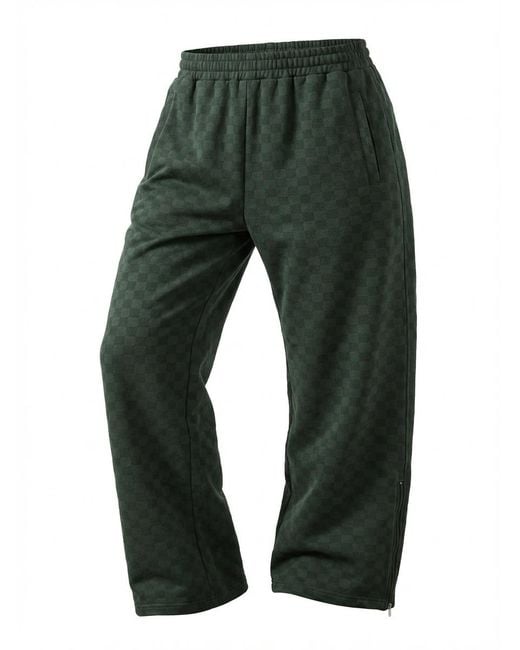 Gucci Green Gg Technical Jersey Pants for men