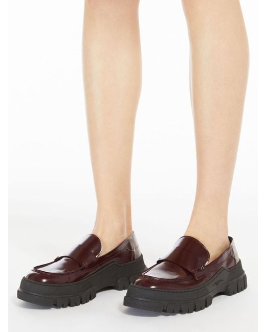 Weekend by Maxmara Multicolor Round-Headed Moccasins