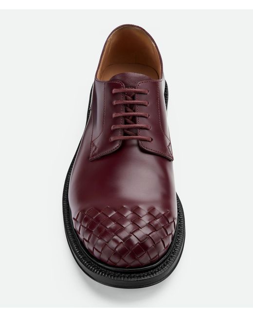 Bottega Veneta Purple James Lace-Up Shoe