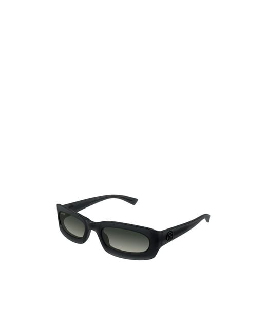 Gucci Black Eyewear Rectangular Frame Sunglasses for men