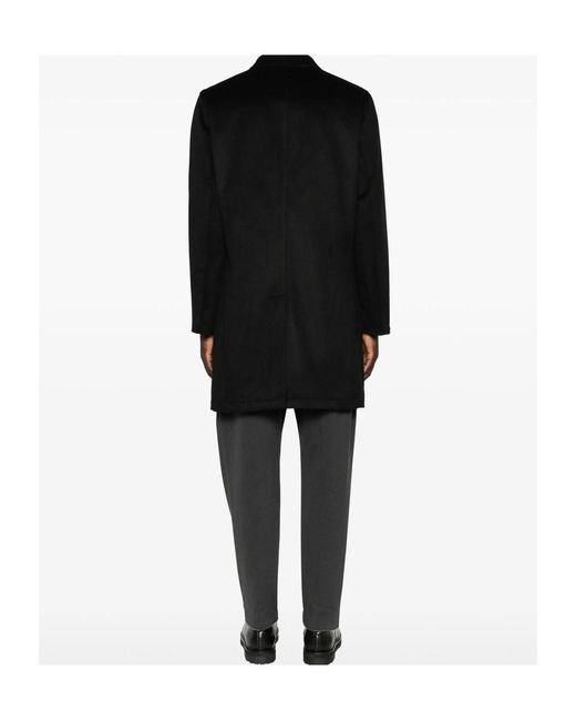 KIRED Black Long-Sleeved Coat for men