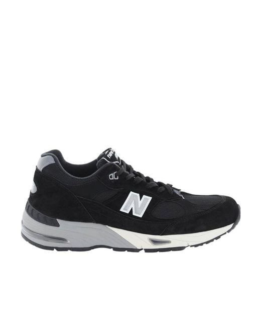 New Balance Black 991 Low-Top Sneakers